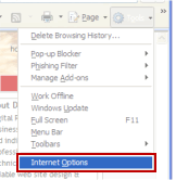 Internet Options