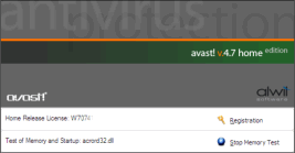 Wait for this Avast screen to pass