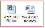 Word icons
