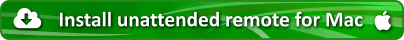 Install unattended remote software for Apple Mac